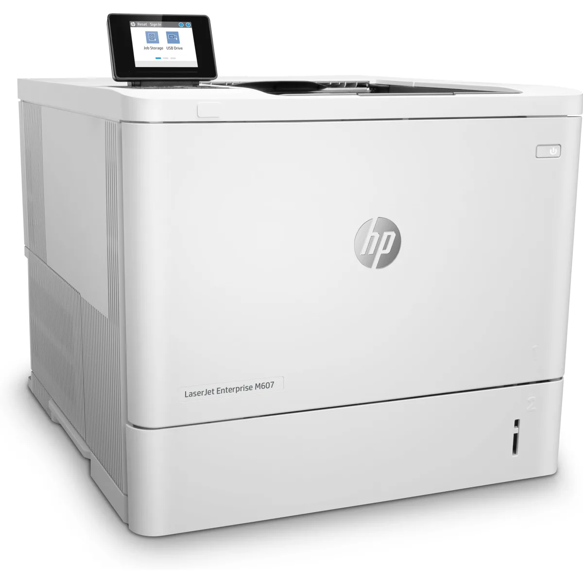 HP LaserJet Enterprise M607n imprimanta laser mono A4 (K0Q14A) angle