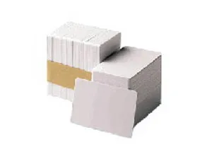 Zebra Carduri PVC albe Premier CR80 30 mil, 500 bucati (104523-111)