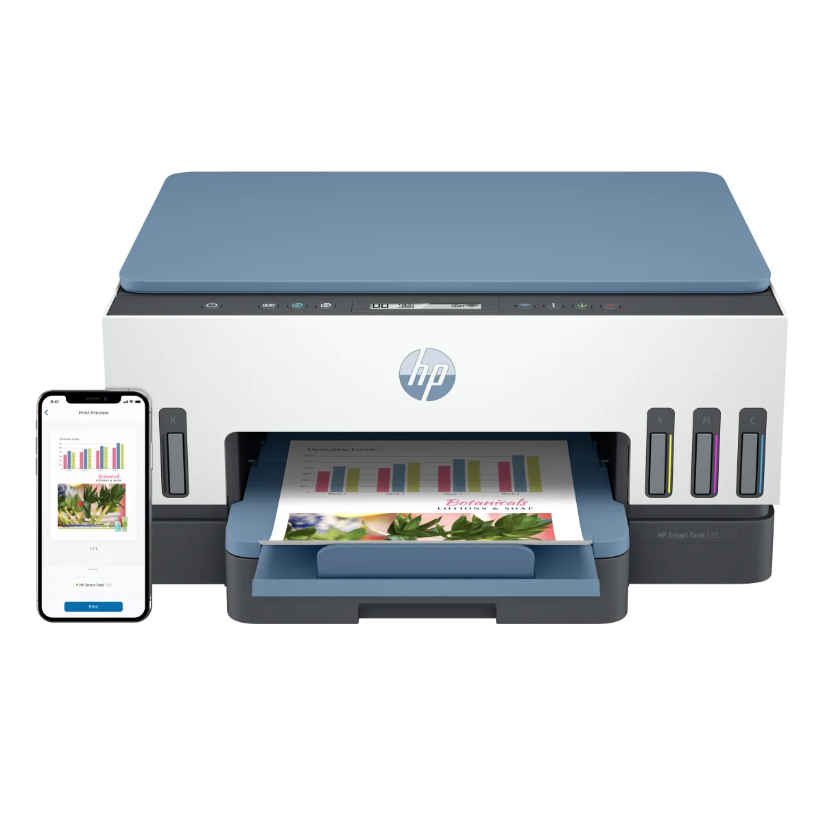 HP Smart Tank 725 All-in-One color A4 duplex 28B51A