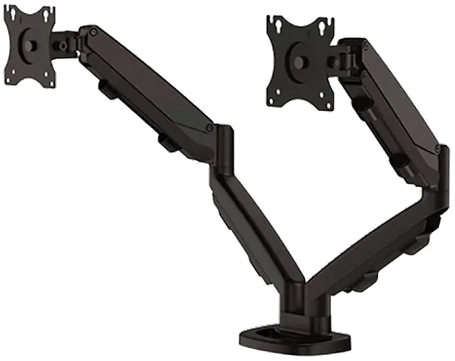 Fellowes Eppa Dual Monitor Arm Black - brat dublu pentru monitor