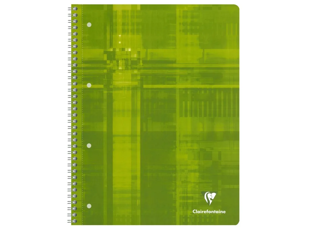 Clairefontaine Caiet A4+ spirala, matematica, 80 file, 90 g/mp 