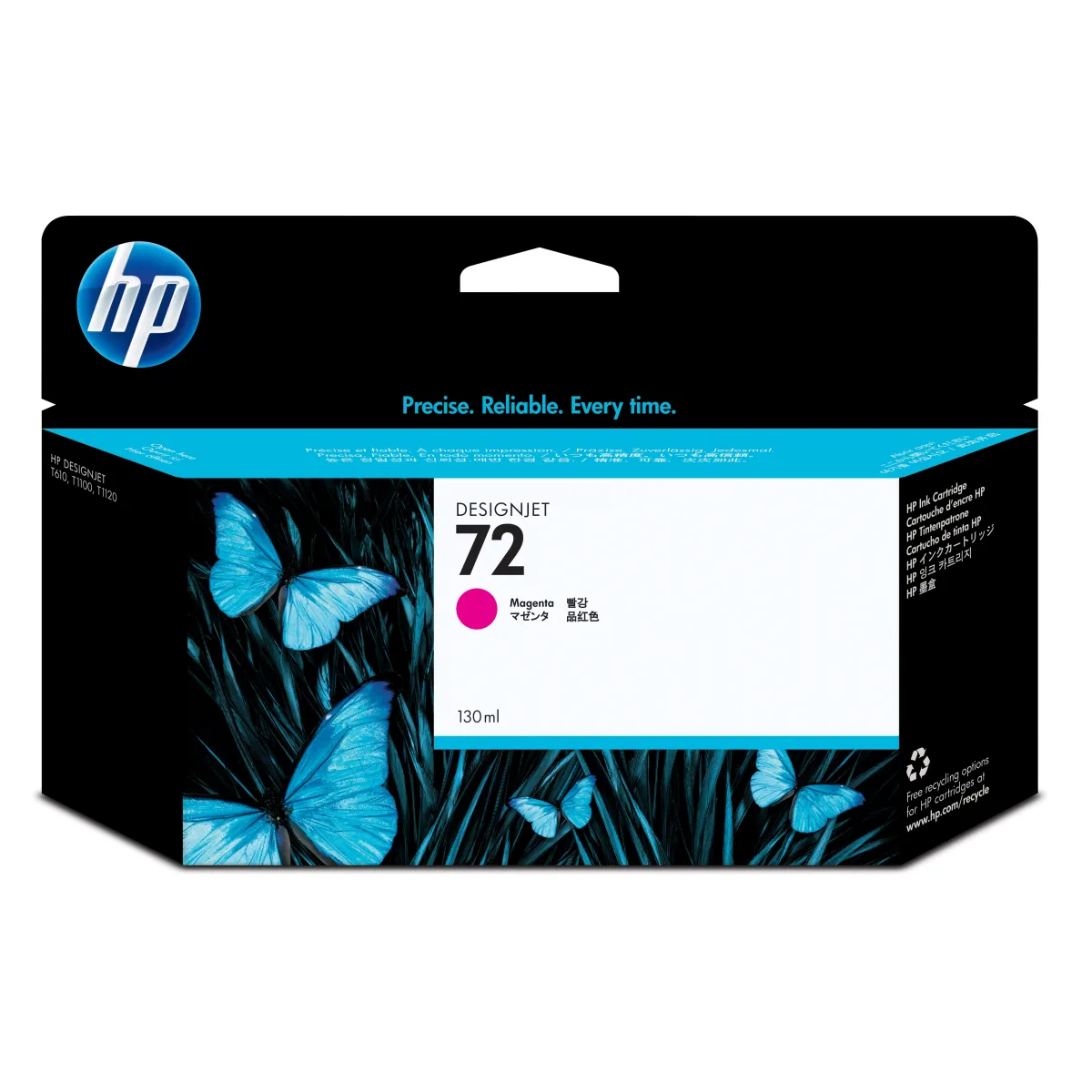 HP C9372A No. 72 Cartus inkjet magenta ORIGINAL, 130ml