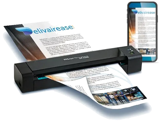 IRIScan Scanner portabil Anywhere 6 WIFI, color, duplex, A4 