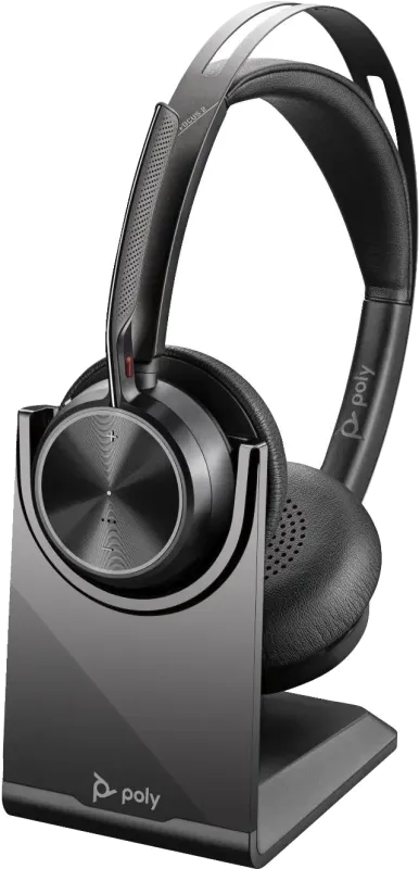 HP Poly Voyager Focus 2 UC stereo USB-C/USB-A cu stand (9T9J5AA)