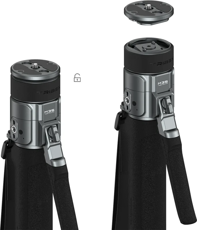 SmallRig Monopied TRIBEX PRO 6283 carbon 79-160cm 25kg 