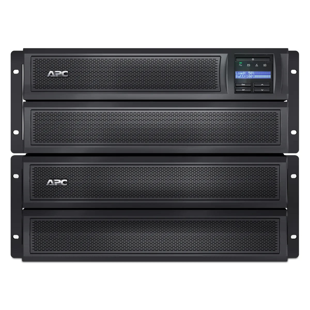 APC Smart-UPS X 3000VA/2700W line-interactive tower/rack LCD 230 angle