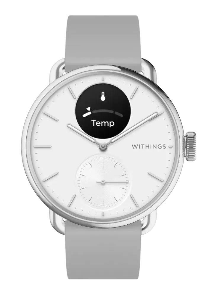 Withings Scanwatch 2, 38mm - White angle