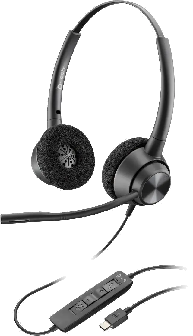 HP Poly EncorePro 320 casca stereo USB-C (767G0AA)