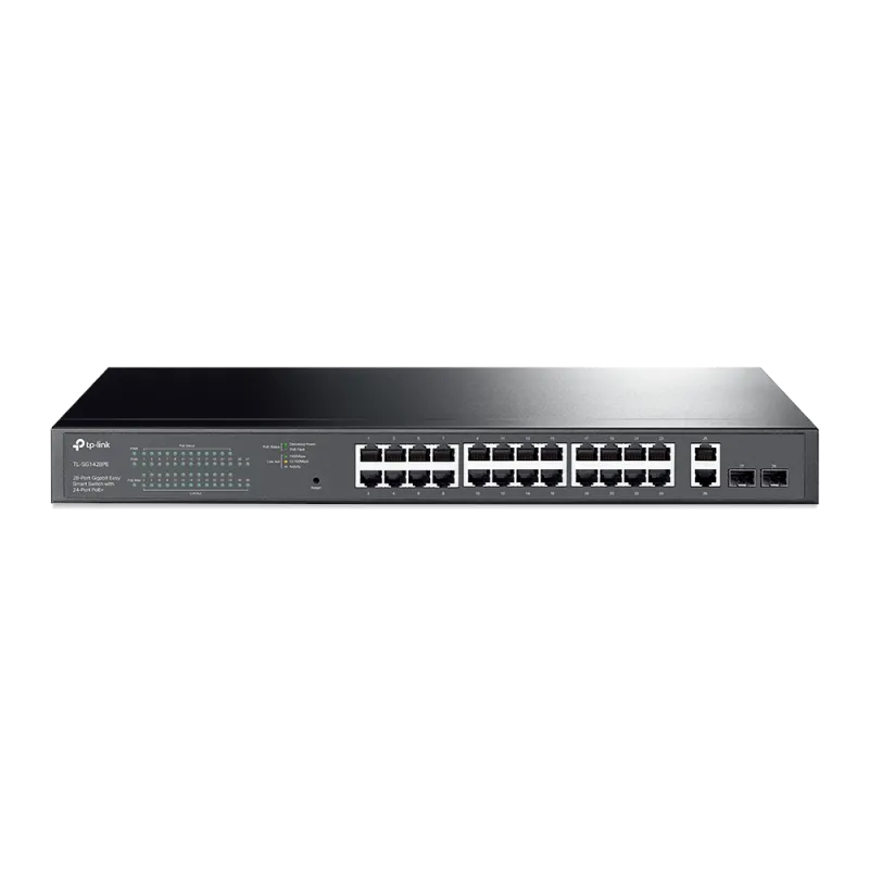 TP-Link TPL SW 28-PORT GB EASY SMART POE+