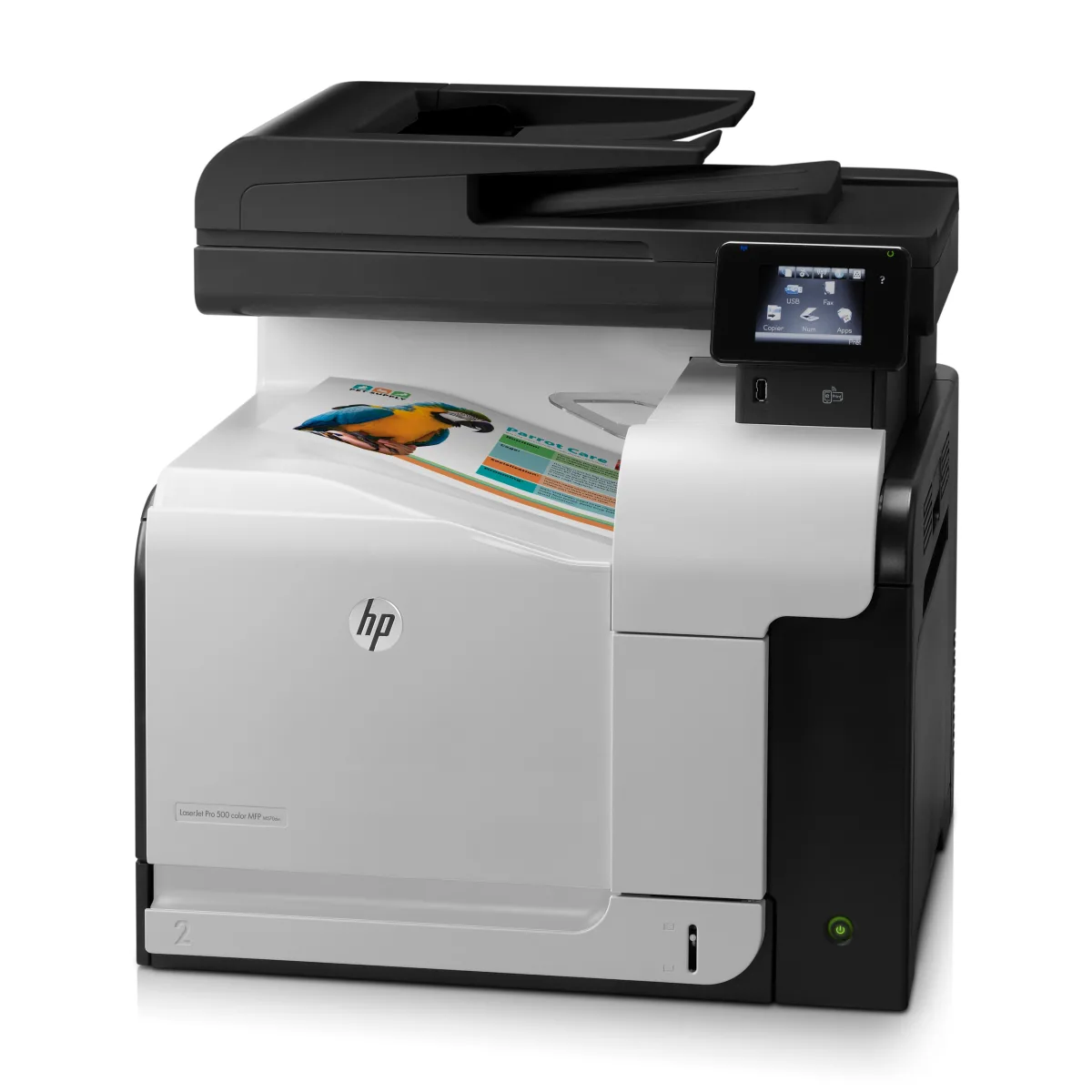HP LaserJet Pro 500 MFP M570dw multifunctional color (CZ272A) angle