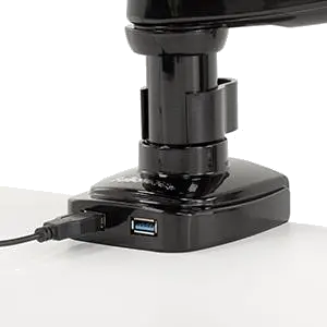 Fellowes Platinum Series Dual Stacking Monitor Arm Black 