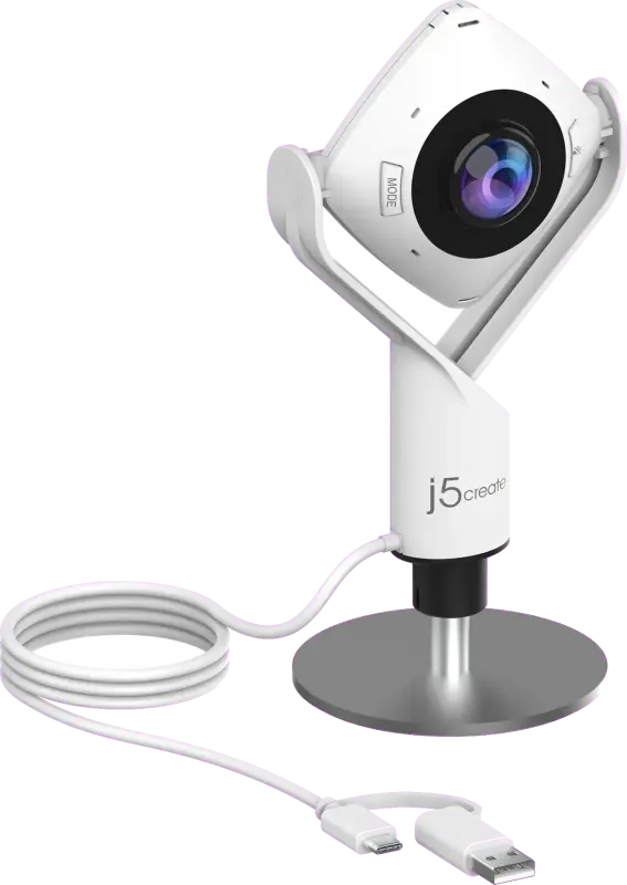 j5create 360 All Around Webcam, JVCU360, 2,07 MP, 1920x1080@30fps