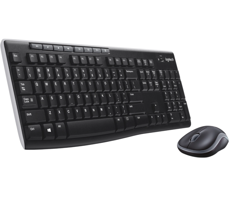 Logitech MK270 Wireless Desktop Kit Tastatura + Mouse wireless USB US layout 