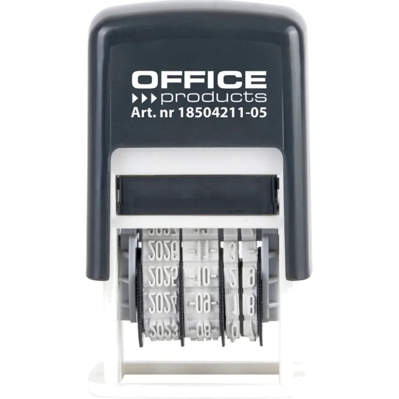 Office Datiera ISO cerneala neagra format an luna zi