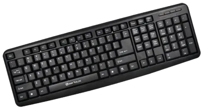 Serioux Tastatura USB, 106 taste, black 