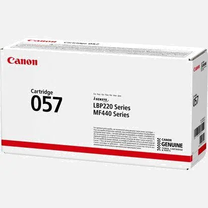 Canon CRG-057 Cartus toner negru original pentru LBP223, MF446, 3.100 pag 
