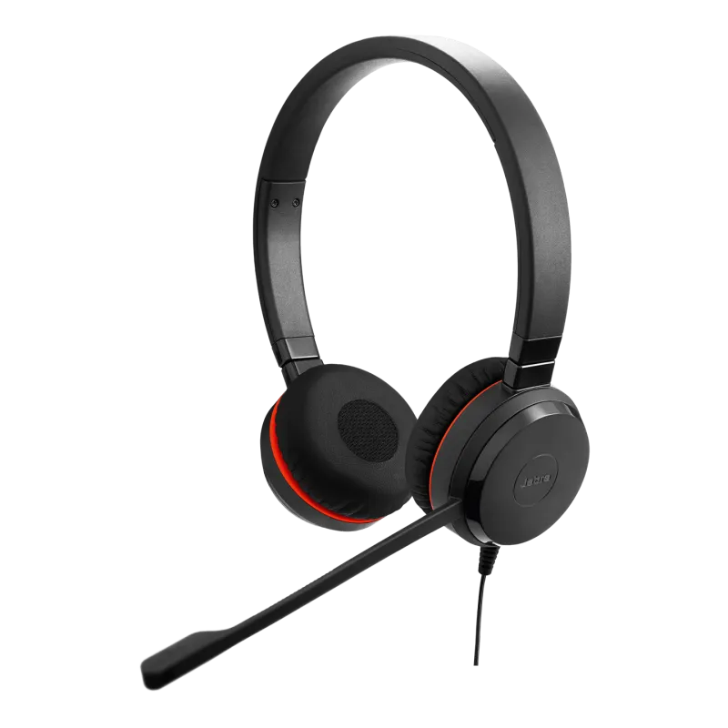 Jabra Casca EVOLVE 20 SE MS cu fir, Binaural, On-Ear, conectare USB-C/USB-A 