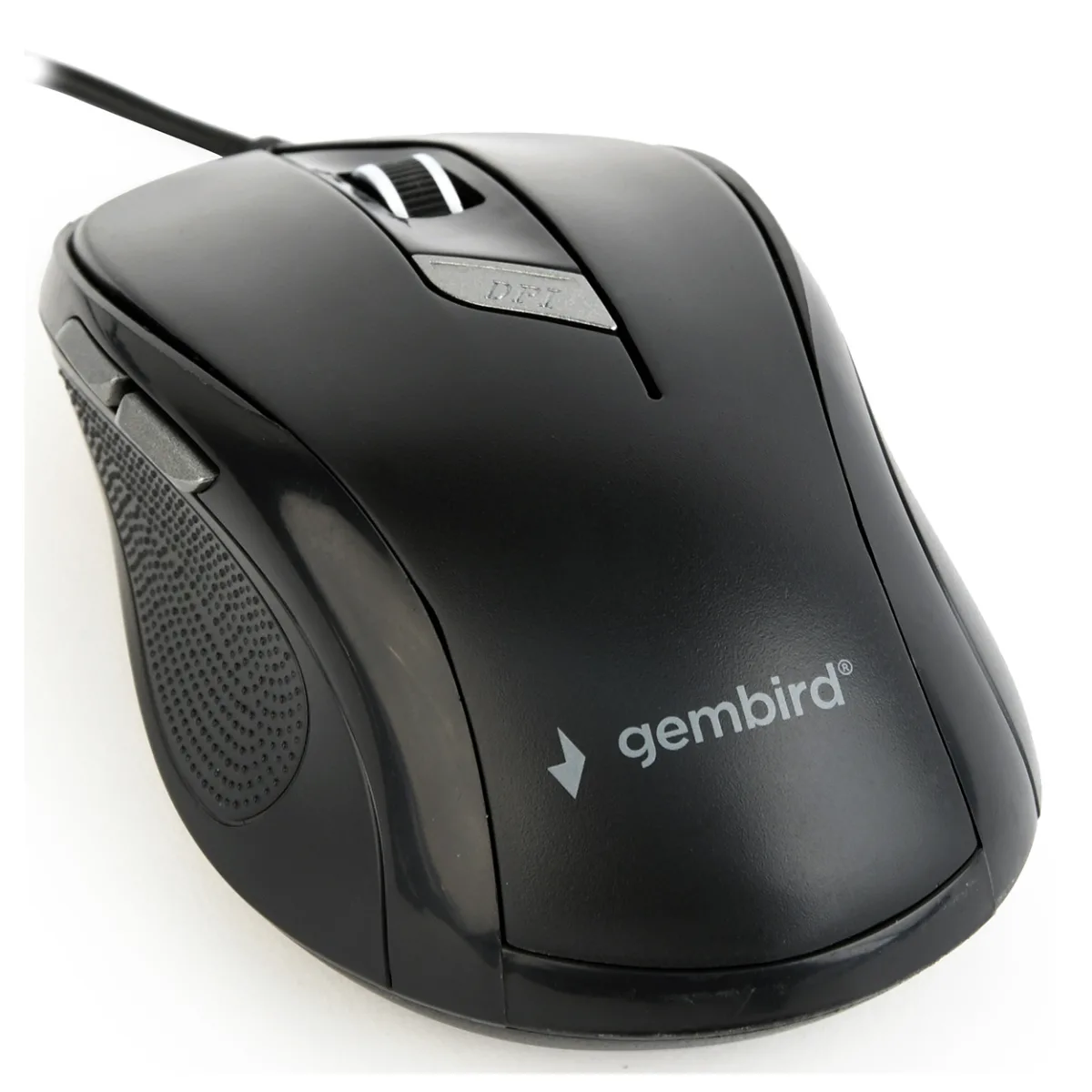 Gembird Mouse optic, 1600dpi, 6 butoane, 1 rotita scroll, USB, black