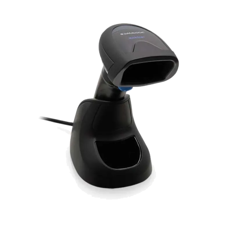 Datalogic Kit scanner 2D QuickScan QW2520 USB cu stand, negru 