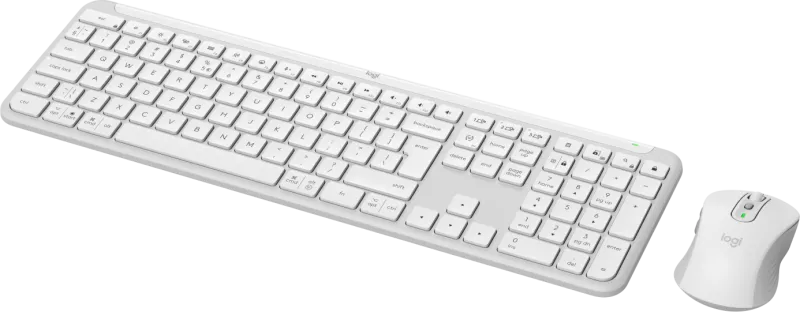 Logitech MK950 Signature Slim W kit mouse si tastatura wireless si Bluetooth multidevice 