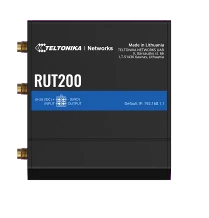 Teltonika RUT200 Industrial LTE WiFi Router