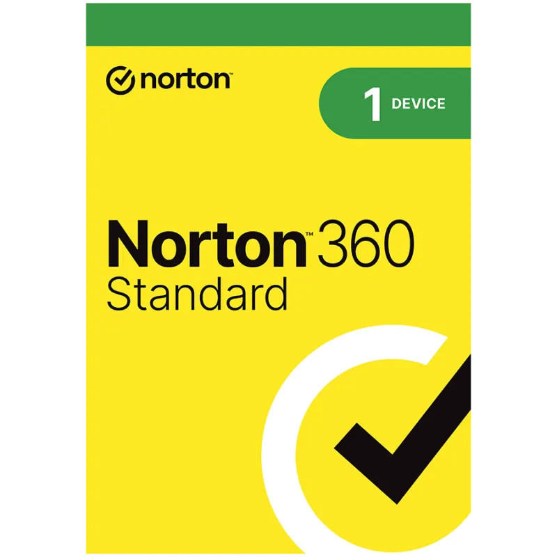 Norton 360 Standard licenta antivirus 1 dispozitiv, 1 an, ESD