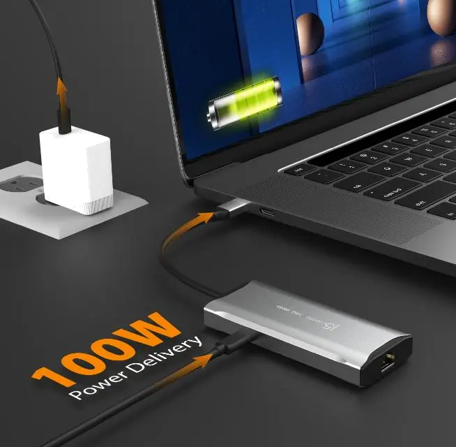 j5create 4K60 Elite USB-C Travel Dock 10Gbps 