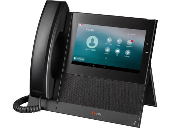 HP Poly CCX 600 Business Media Phone with Open SIP and PoE-enabled 