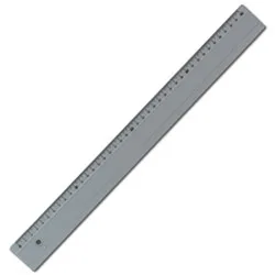 Economy Rigla plastic 40cm gradatii metrice