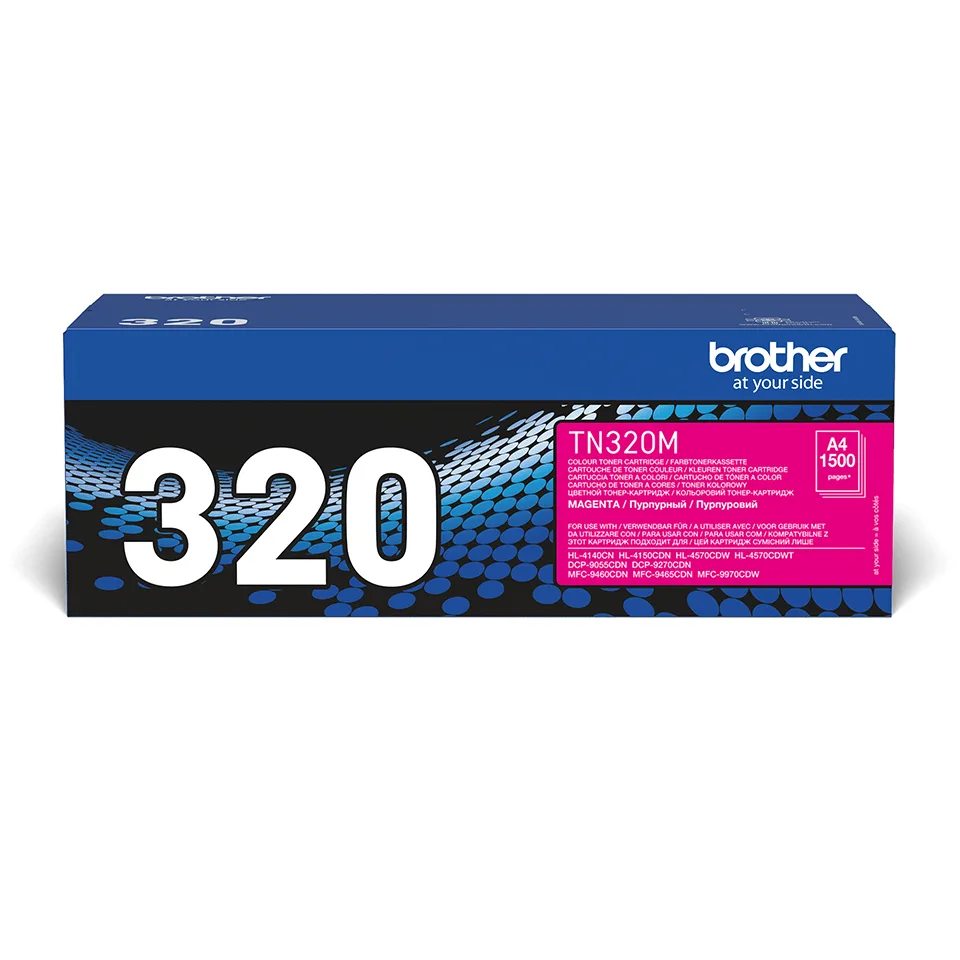 Brother Toner magenta TN-320M, 1500 pagini, pentru MFC-9460CDN 