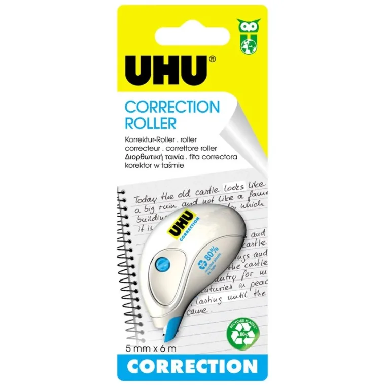UHU Banda corectoare premium 5mmx6m blister