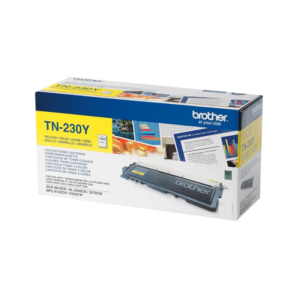 Brother Toner yellow TN-230Y, 1400 pagini, pentru DCP-9010CN