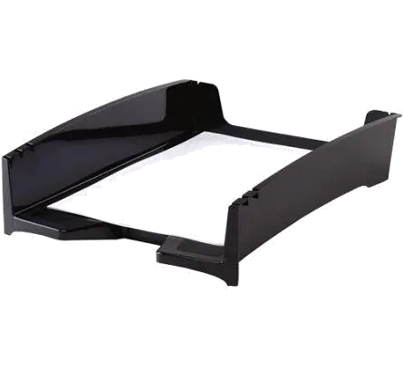 Fellowes Tavita documente suprapozabila Green2Desk, plastic reciclat, neagra