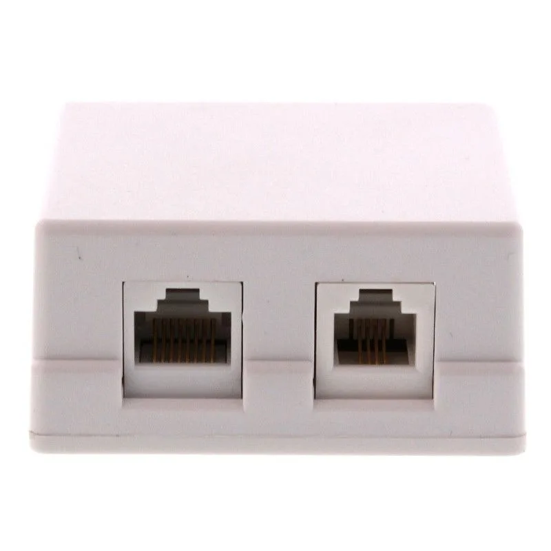 Office Max Priza mixta aplicata neecranata UTP Cat.5e / RJ11