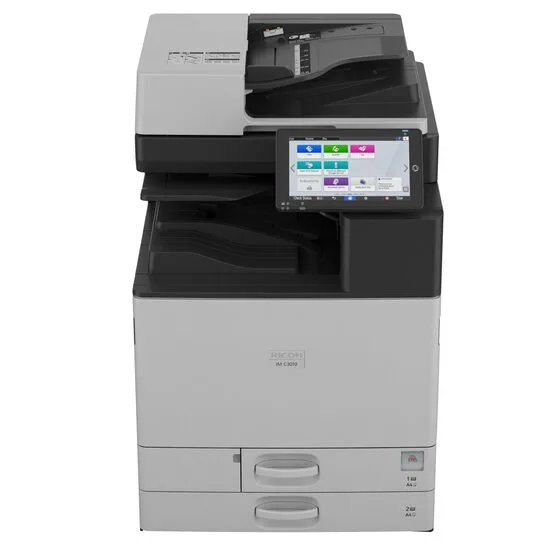 Ricoh IM C2010 multifunctional A3/SRA3 color, 20 ppm, ARDF, set tonere