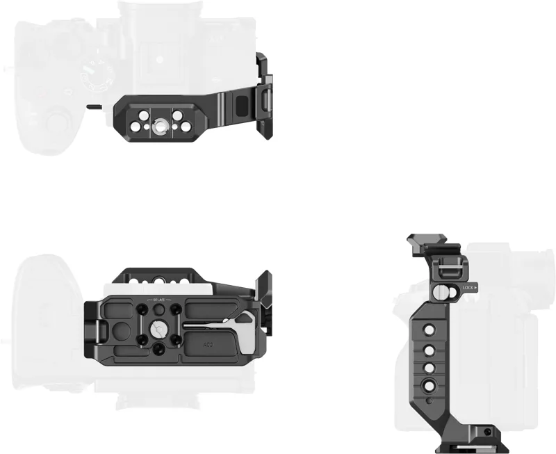 SmallRig HawkLock Half Cage 6023 Sony A7 V, A7R V si A7 IV 