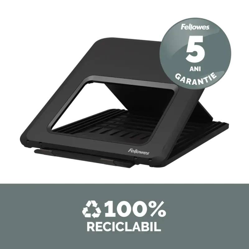 Fellowes Breyta Laptop Stand Black suport laptop 14inch si maxim 