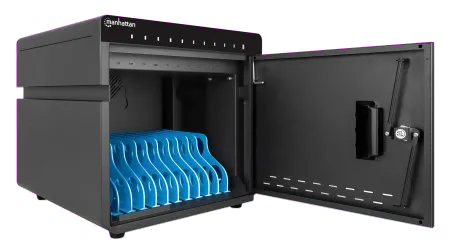 Manhattan Cabinet de incarcare pentru 10 dispozitive USB-C 180W (18W 3A) 