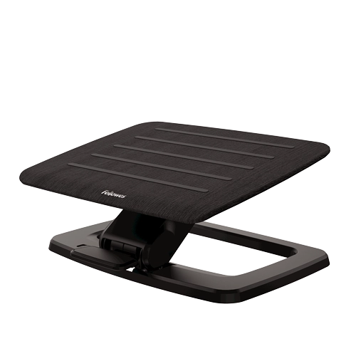 Fellowes Hana Foot Support - suport ergonomic pentru picioare design premium, negru 