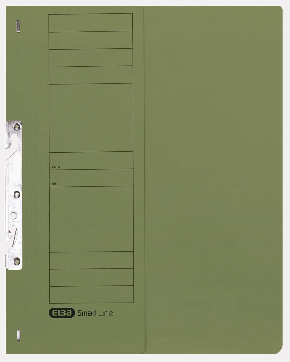 Elba Dosar incopciat A4 1/2 Blue Angel, 200 file, verde