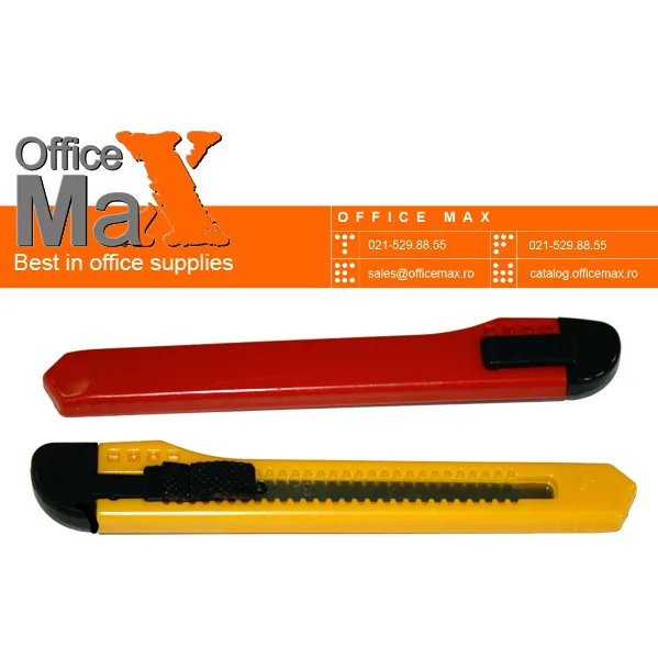 Economy Cutter plastic mic lama 9mm mecanism blocare