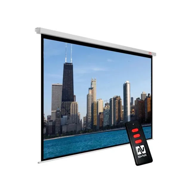 Avtek Ecran proiectie electric 300x227.5cm 4:3 gain1.0 telecomanda