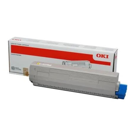 46471101 Cartus toner yellow pentru OKI C823/C833/C843, capacitate 7k pag