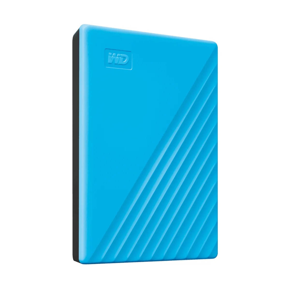 Western Digital My Passport HDD portabil 4TB 2.5inch USB 3.2 slim cripare 256-bit AES albastru 
