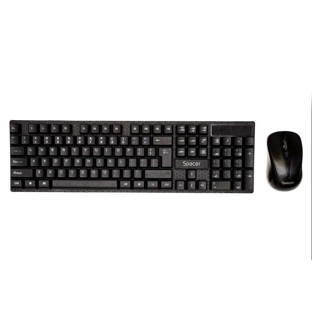Spacer Kit tastatura wireless + mouse wireless, black