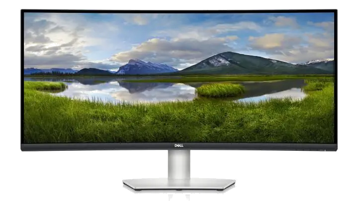 Monitor LED Dell S3423DWC Curved, 34", WQHD 3440x1440, 21:9 100Hz, AG, 300 cd/m2 