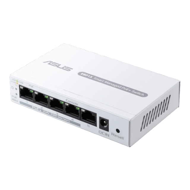 Asus Switch 5 porturi gigabit PoE smart 60W