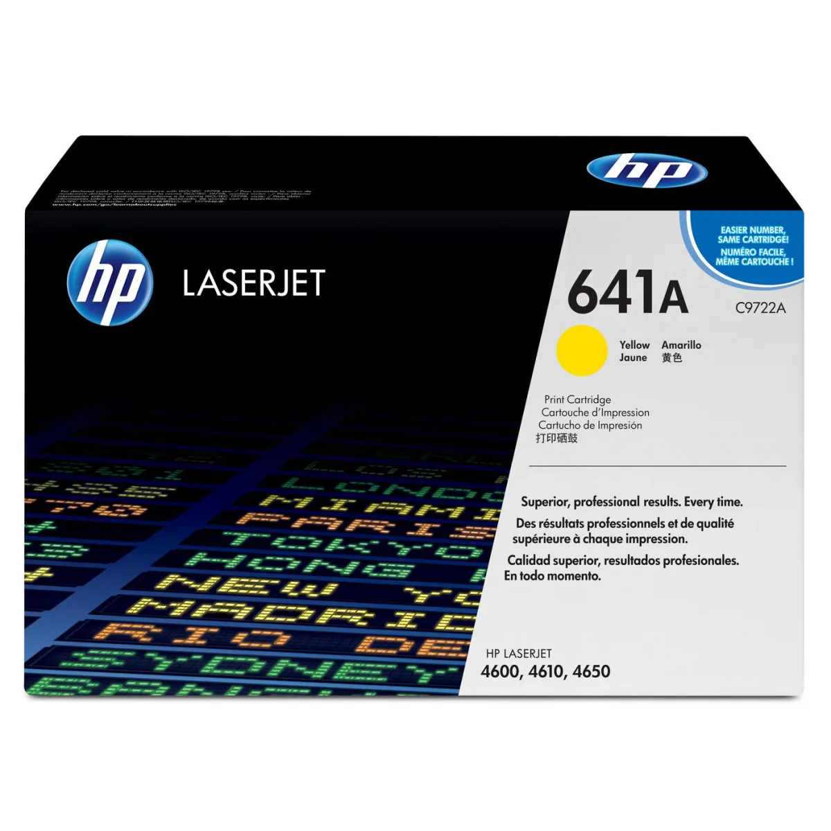 HP C9722A Cartus toner No.641A yellow, 8k