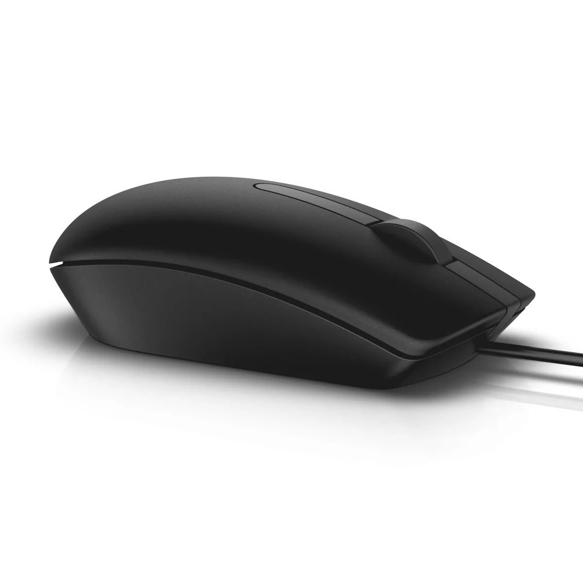 Dell Mouse MS116, 3 buttons, wired, 1000 dpi, USB conectivity angle