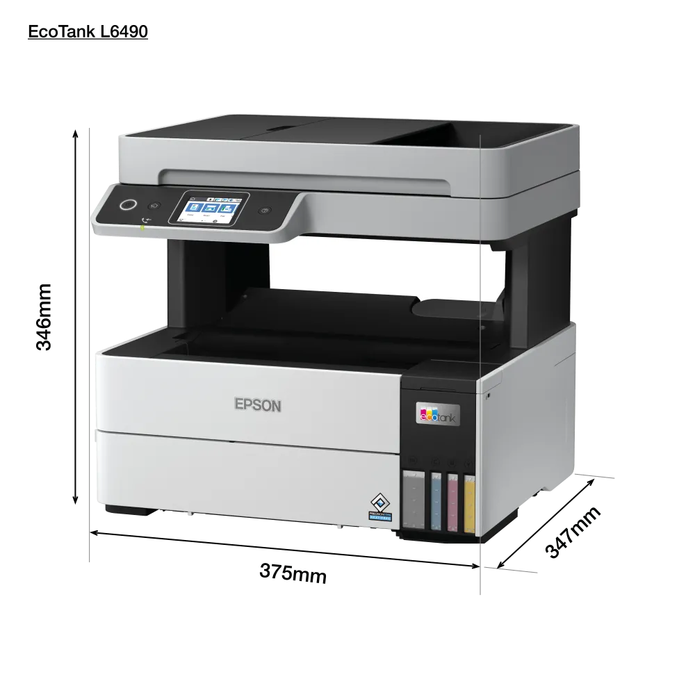 Epson Multifunctional inkjet color EcoTank CISS L6490 A4 4-in-1 duplex auto ADF WiFi 